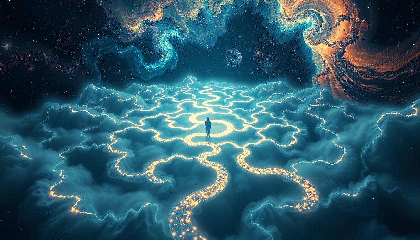 Dromen over doolhoven symboliseren vaak innerlijke verwarring en zoektocht.