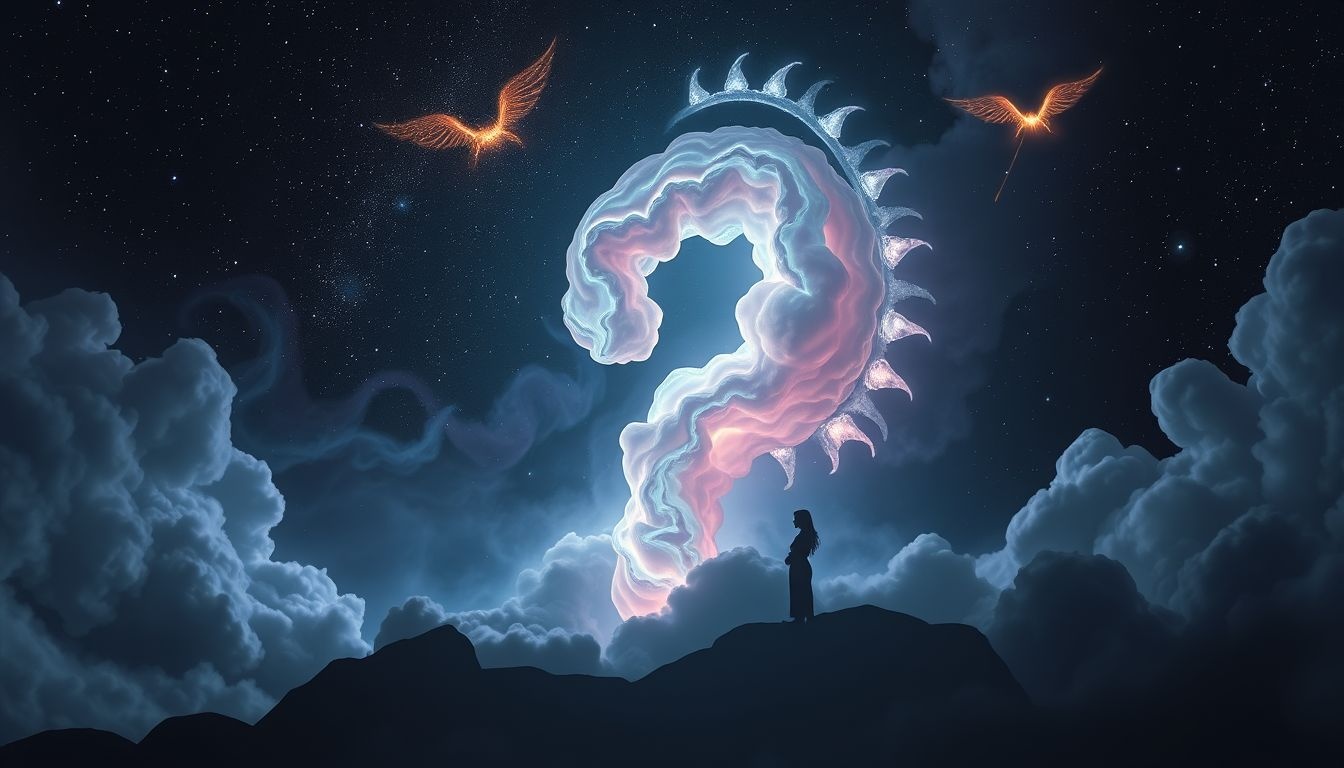 Dromen over afvragen in het donker onthullen verborgen onzekerheden en angsten.