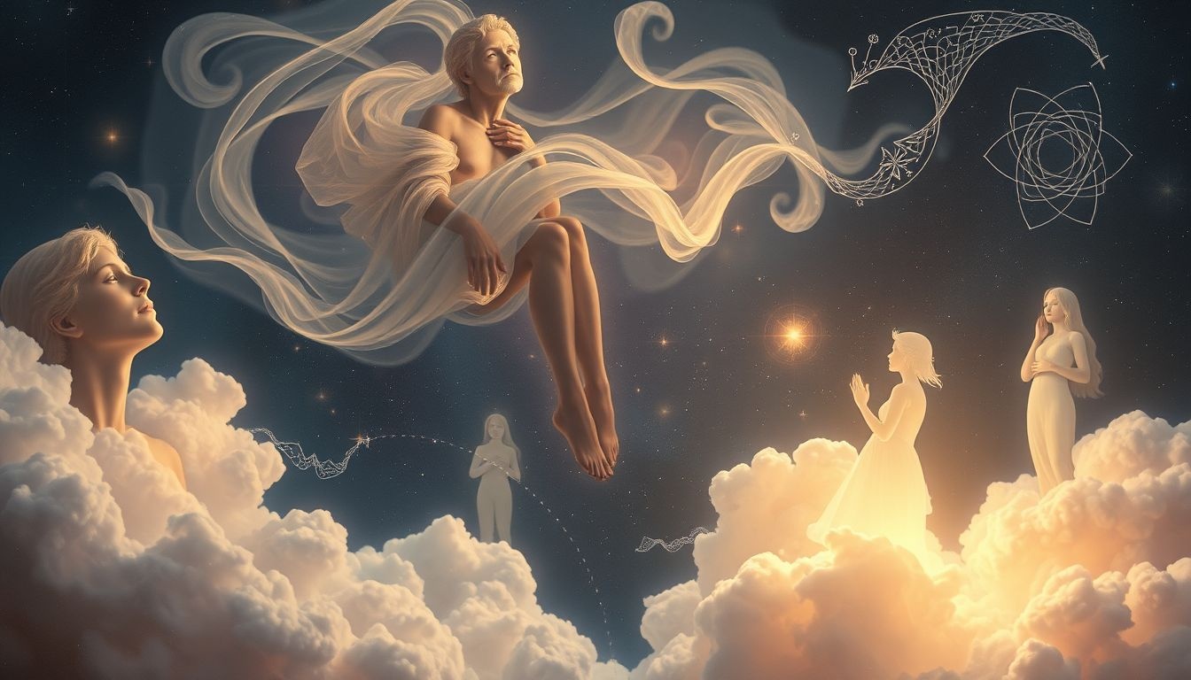 Dromen over afvragen tijdens een begrafenis symboliseert innerlijke loslaatprocessen.