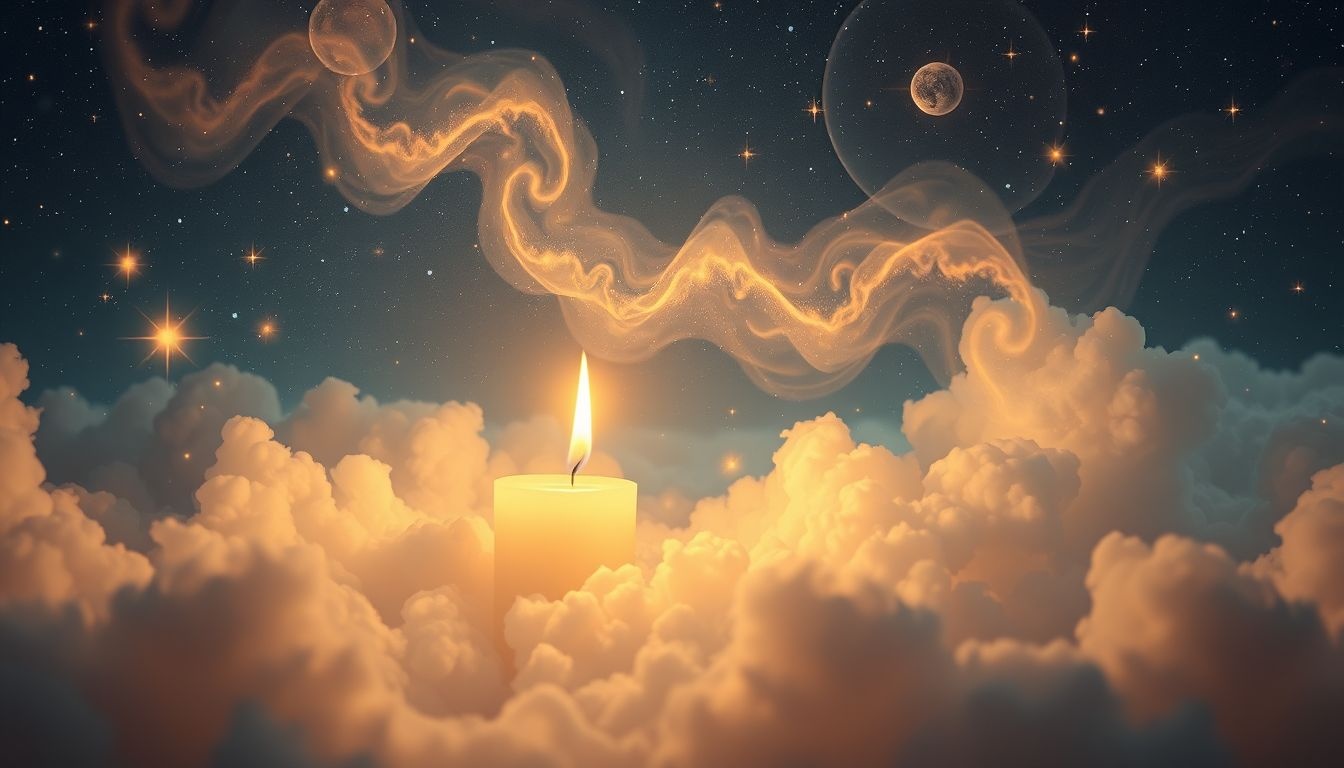 Dromen over kaarslicht symboliseren innerlijke rust en hoop.