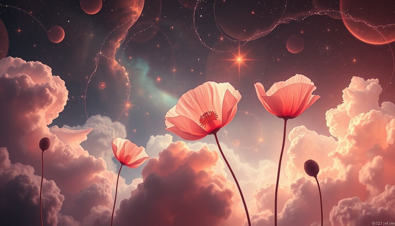 Dromen over papavers symboliseren vaak transformatie en loslaten van het oude.