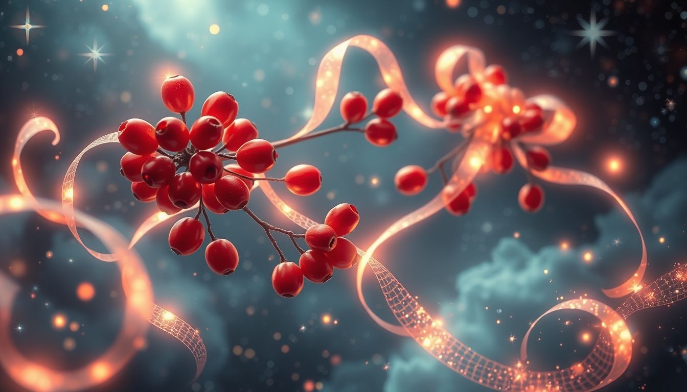 Dromen over rode bessen als cadeau symboliseert onverwachte vreugde en waardering.