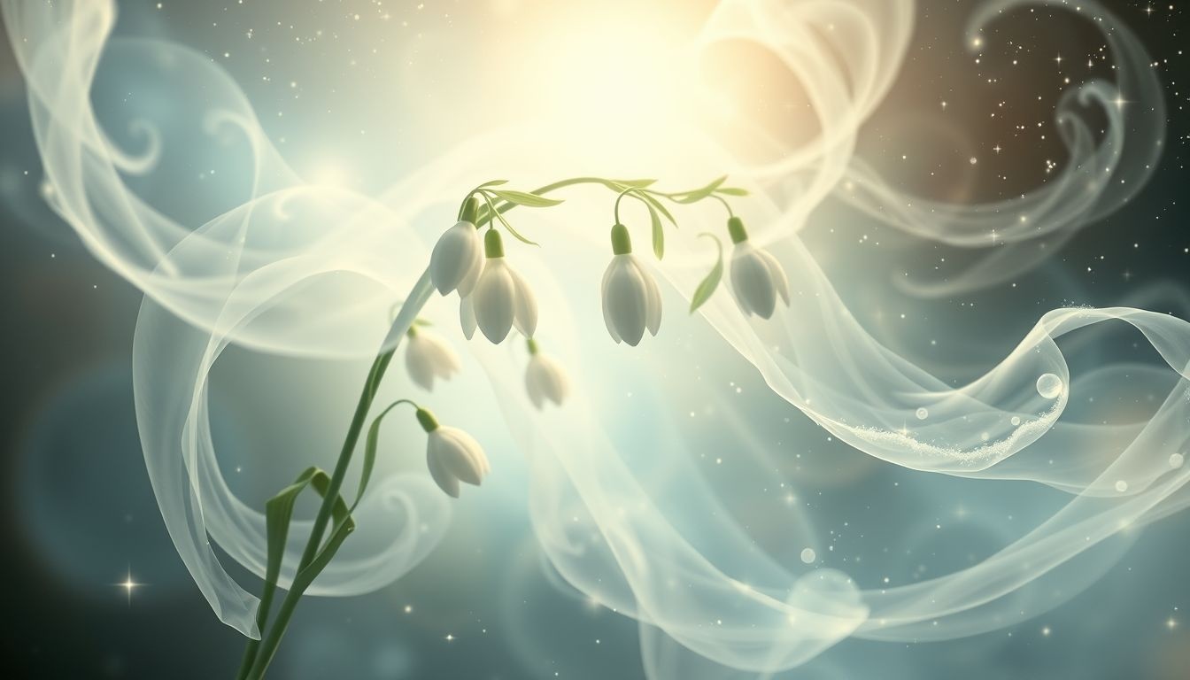Dromen over sneeuwklokjes symboliseren vaak nieuwe geheimen en hoop.