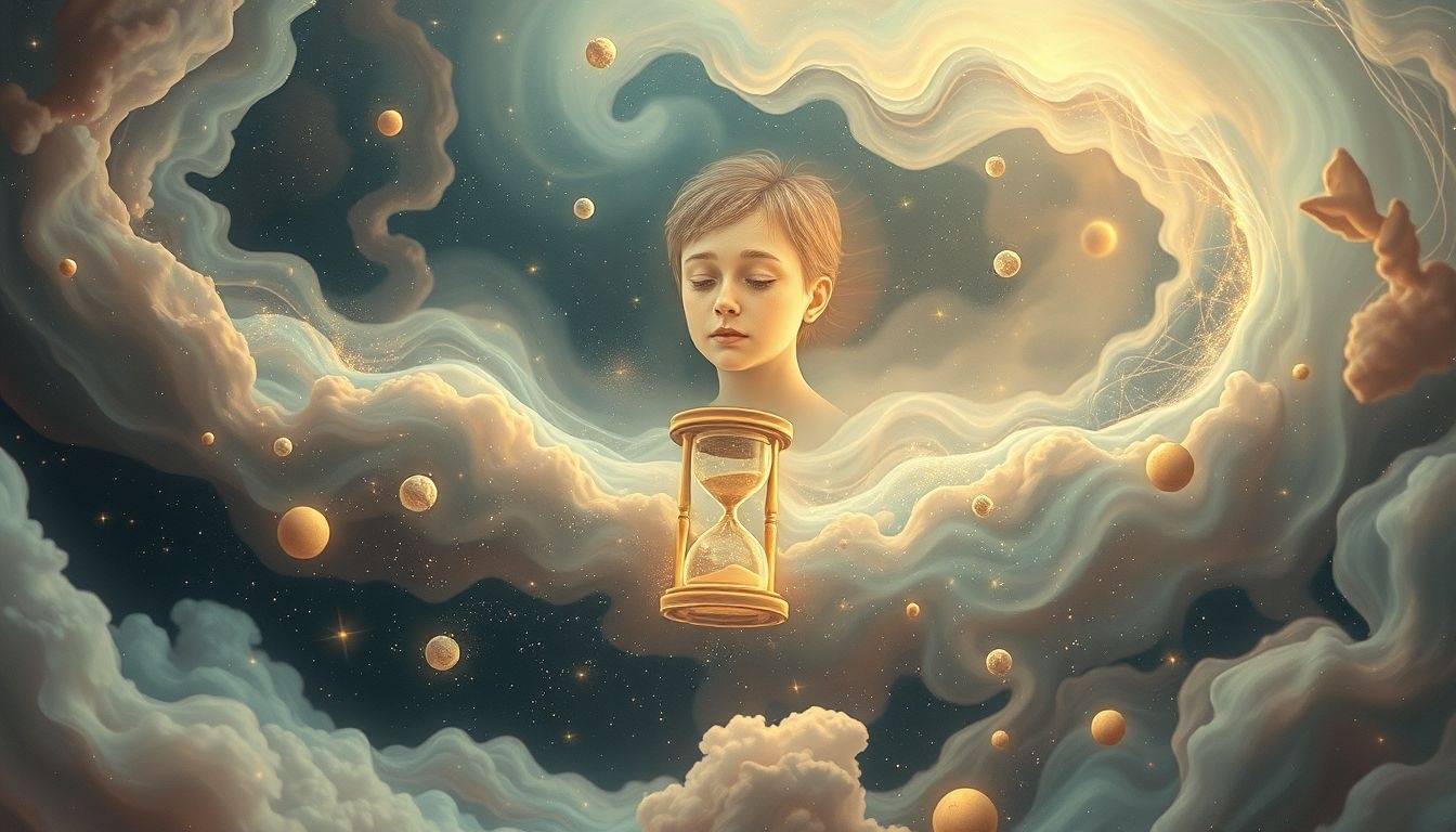 Dromen over snel ouder worden symboliseert vaak stress en volwassenheidsangst.