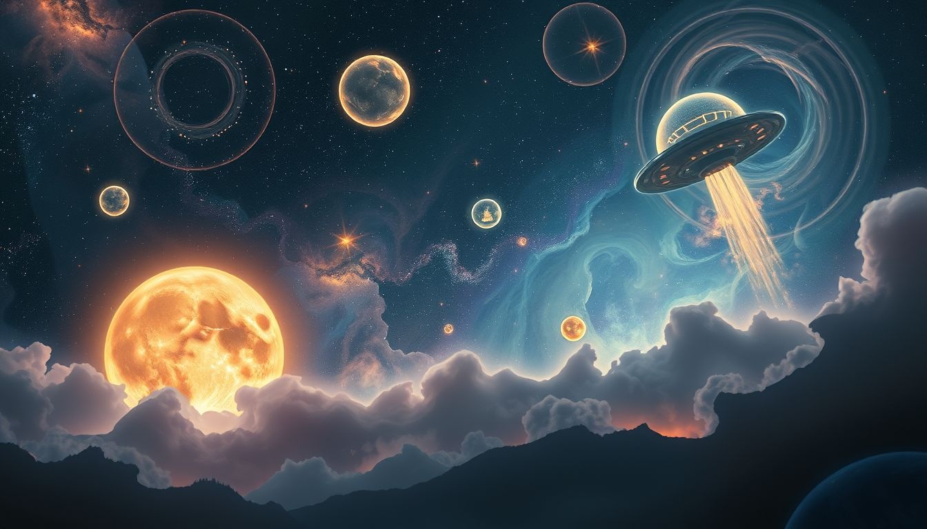 Dromen over UFO's weerspiegelen vaak gezamenlijke onzekerheid en verandering.