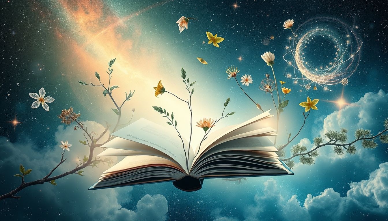 Dromen over vakliteratuur in de natuur symboliseert groei en inzicht.