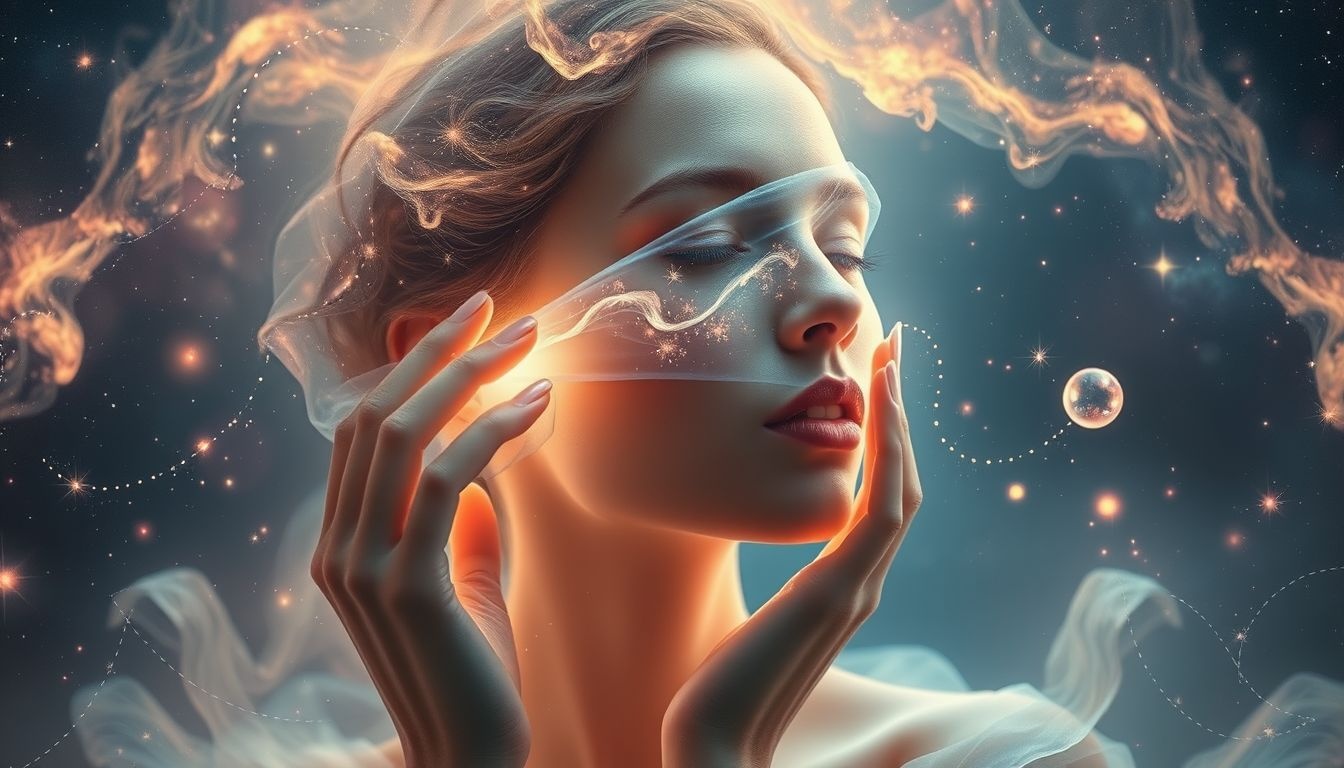 Dromen over zonnebrandcrème als make-up symboliseert zelfbedrog en masker.