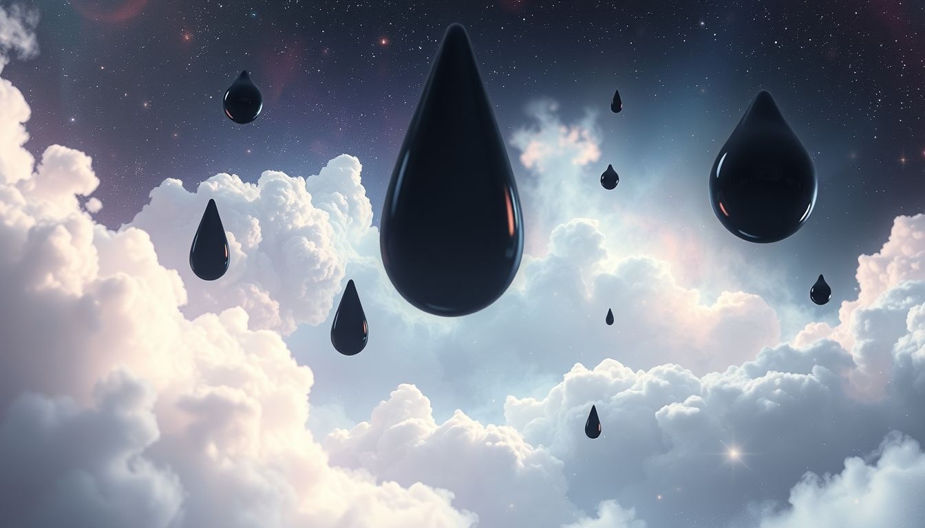Dromen over zwarte tranen symboliseren vaak emotionele zware innerlijke strijd.