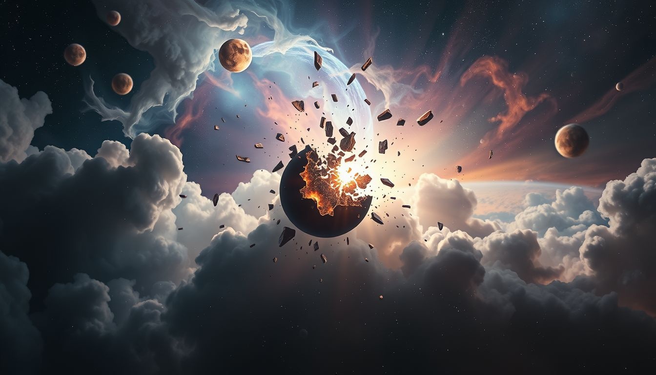 Een neerstortende UFO in dromen symboliseert onverwachte levensveranderingen.