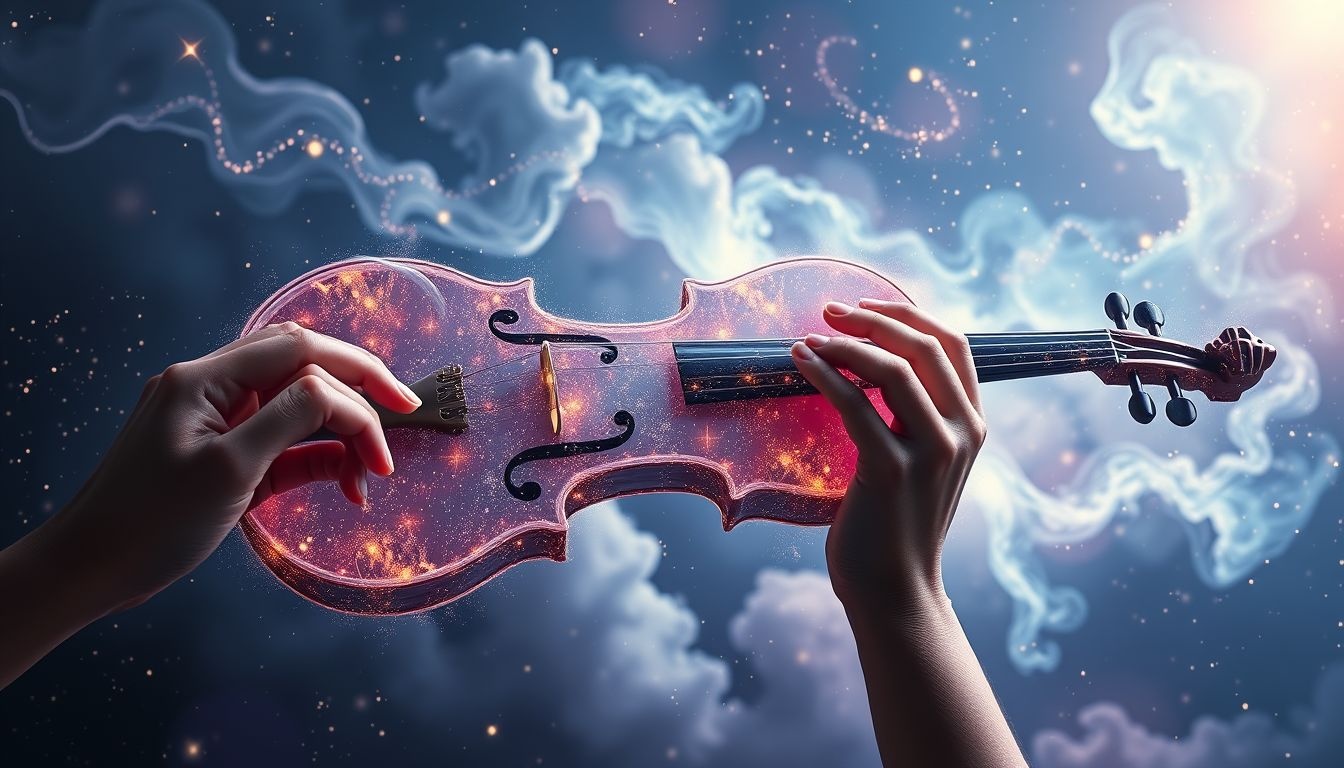 Dromen over viool spelen symboliseren vaak emotionele expressie en harmonie.