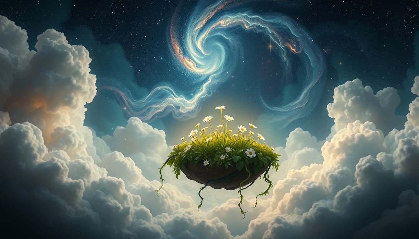 Een kleine tuin symboliseert persoonlijke groei en nieuwe kansen.