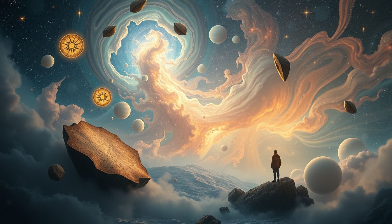 Droom 1 symboliseert innerlijke onzekerheid tijdens onbekende ontdekkingen.