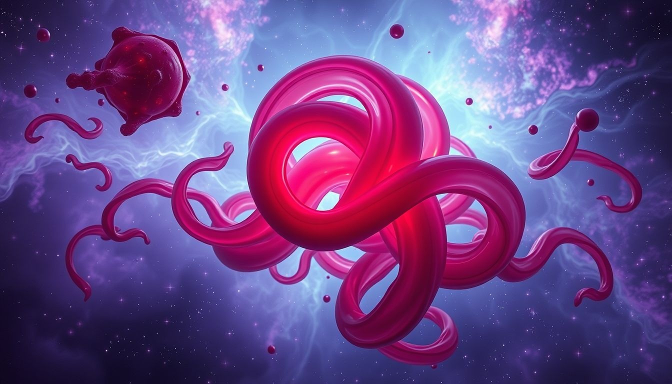 Bloederig slijm in dromen symboliseert vaak emotionele pijn of verlies.