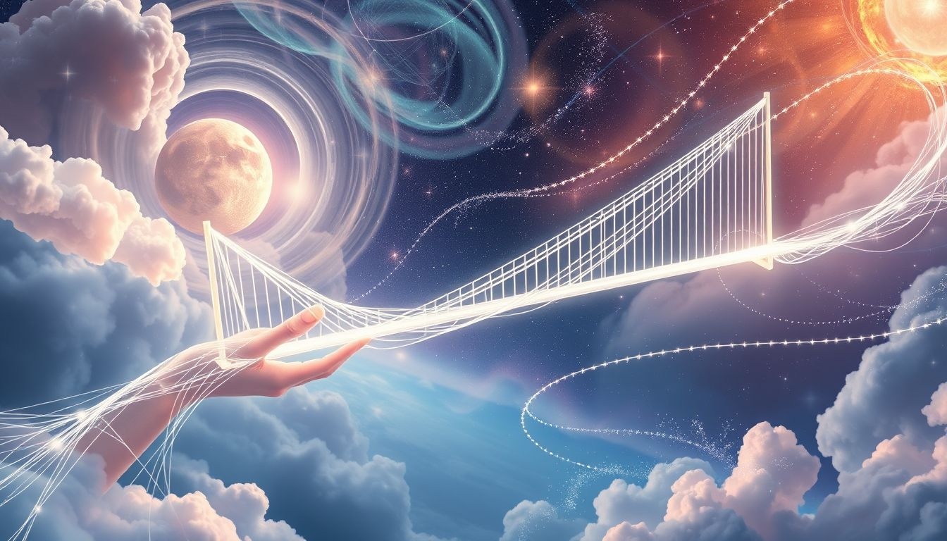 Het bouwen van een loopbrug symboliseert persoonlijke groei en overwinnen.