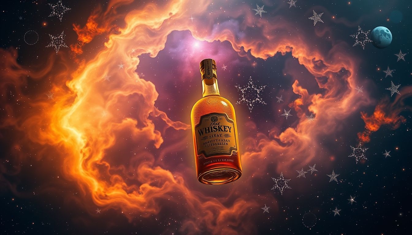 Een oude fles whiskey symboliseert verborgen waarde en nostalgie.