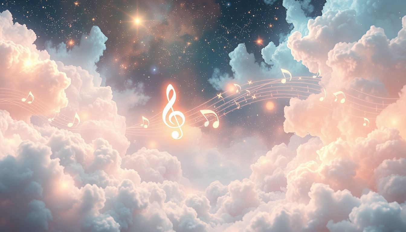 Droom 10 symboliseert innerlijke vrede door het horen van gezang.