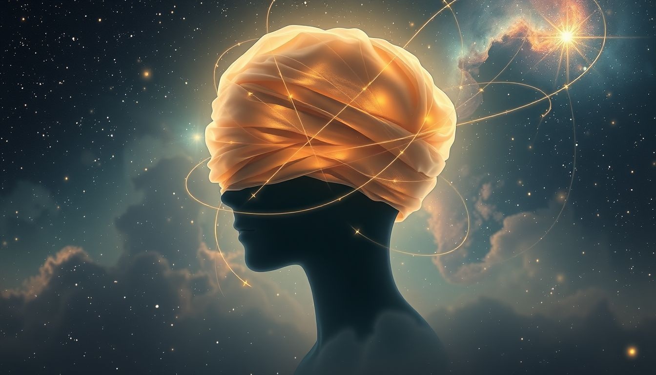 Een zweetdoek als hoofdband symboliseert doorzettingsvermogen en focus.