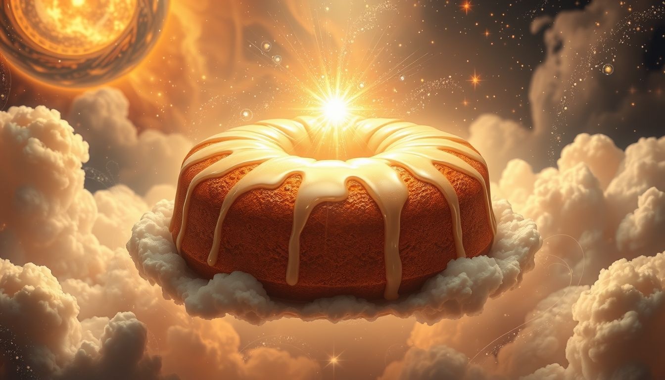 Droom 10: Gistcake met glazuur symboliseert zoete beloningen en succes.