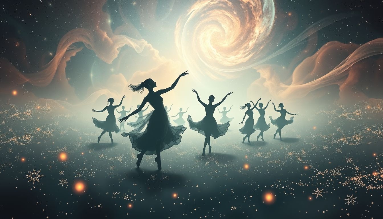 Kijken naar een quadrille symboliseert harmonie en samenwerking in dromen.