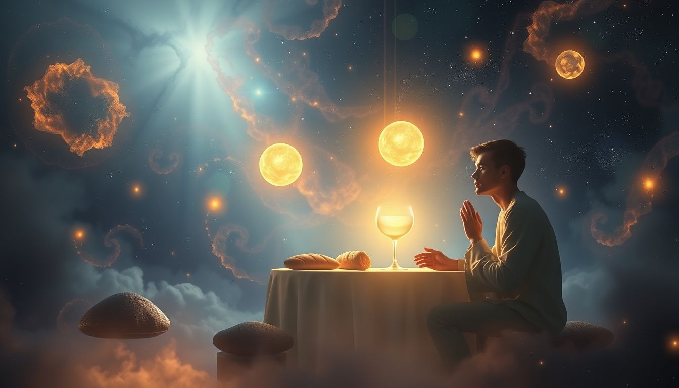 Droom 11 symboliseert intieme verbondenheid en geestelijke vervulling met Christus.