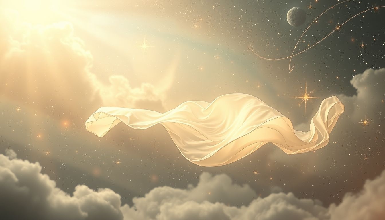 Een bovenlaken verliezen symboliseert vaak verlies van controle.