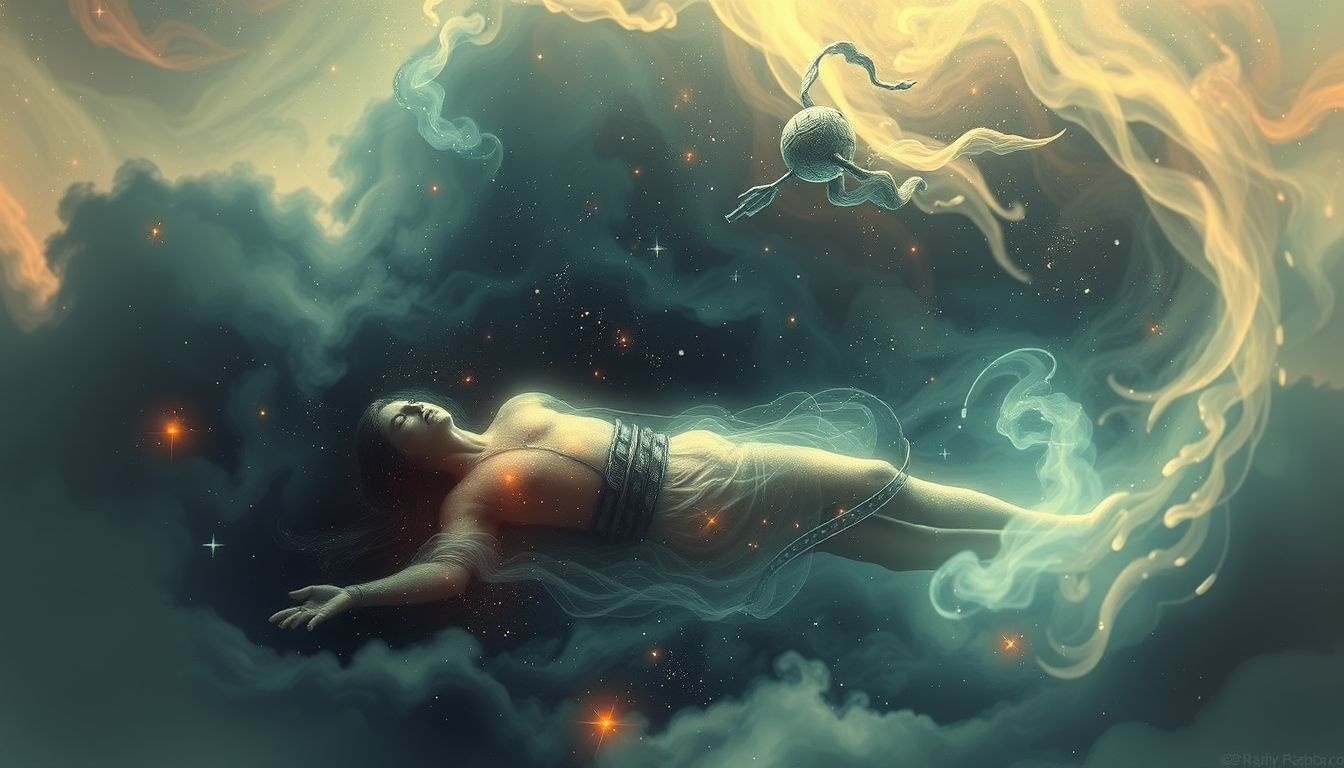 Een dode Kozak symboliseert het einde van innerlijke strijd.