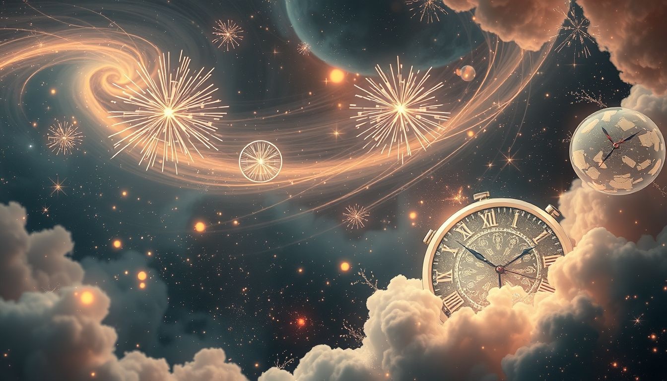 Een gemist oudejaarsfeest symboliseert gemiste kansen in het leven.