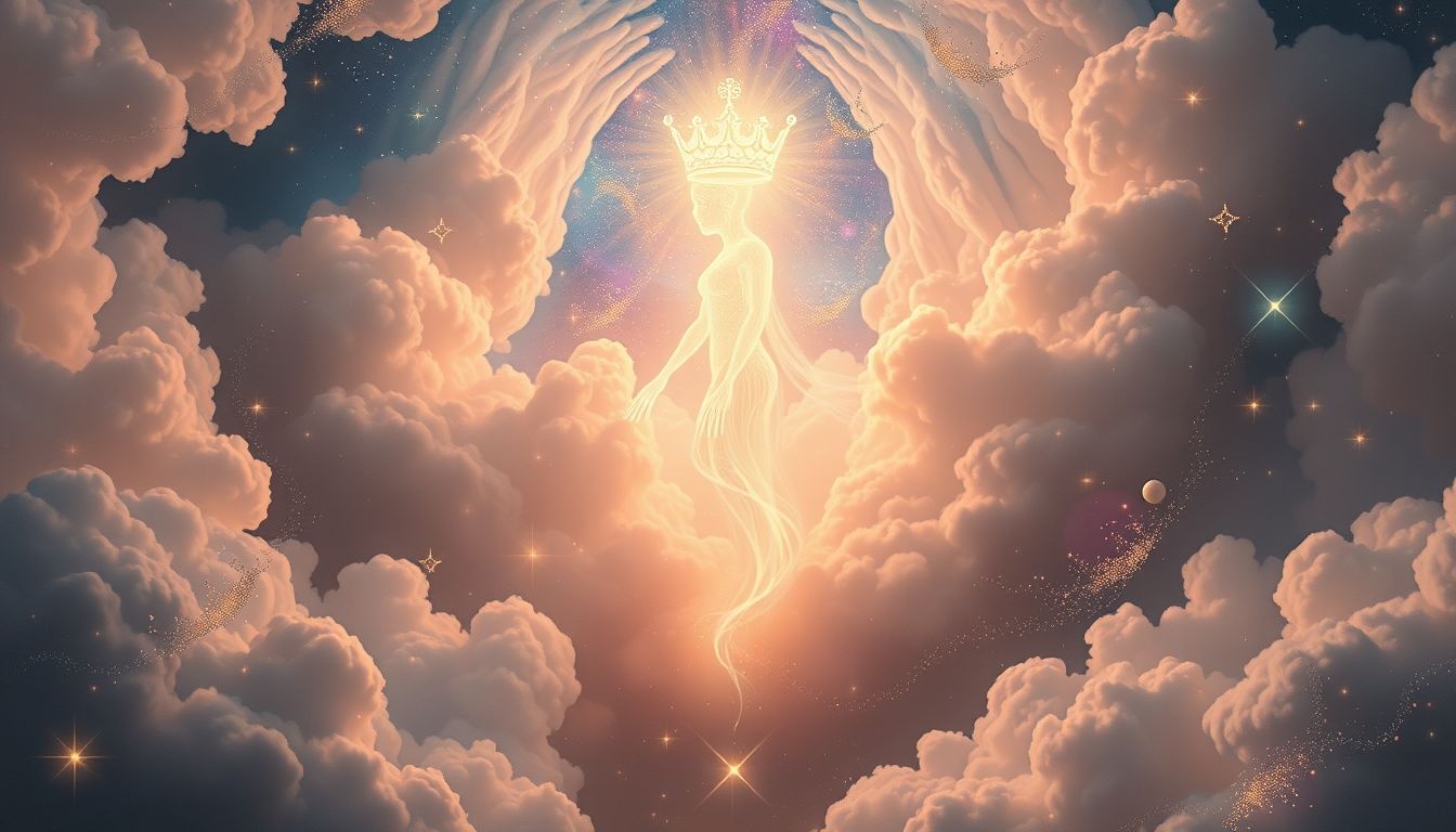 Een kroon zien dragen symboliseert jaloezie of macht van een ander.