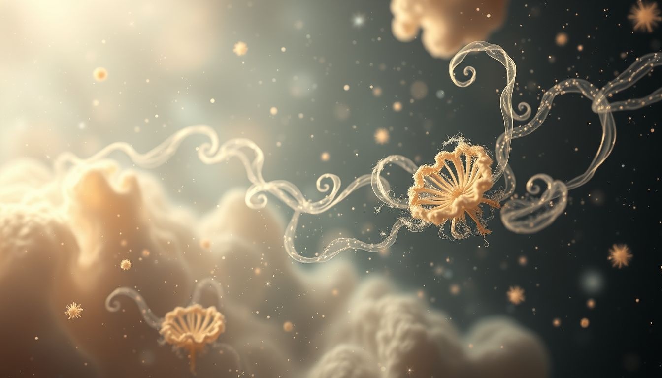 Dromen over schimmel inademen symboliseert verborgen schadelijke invloeden.