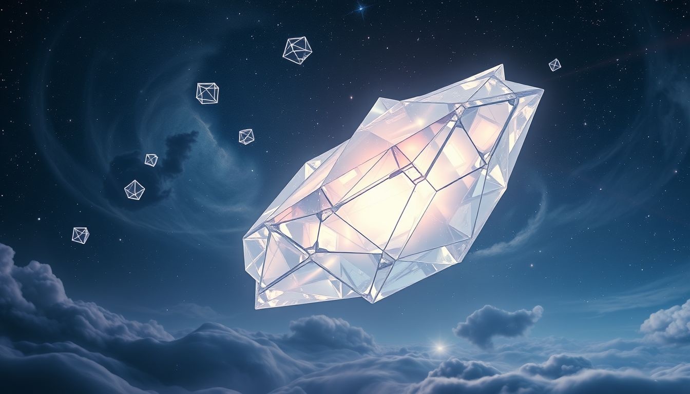 Dromen over een xyloliet sculptuur symboliseert creatieve transformatie en groei.