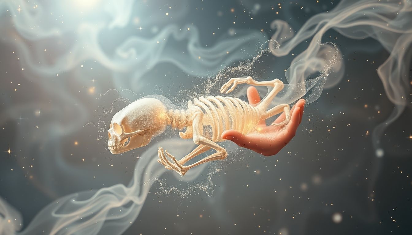 Droom 12 symboliseert het verwerken van oude, nutteloze emoties.