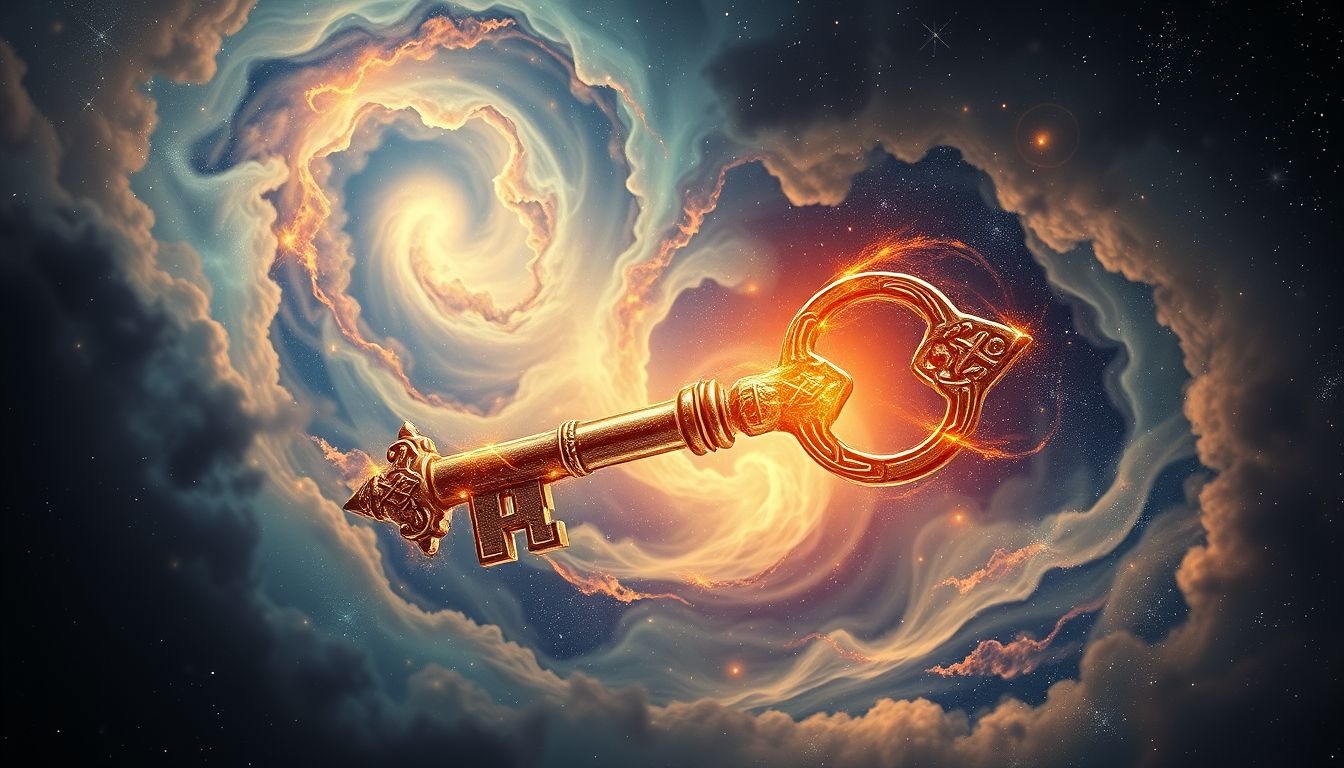 Een ijzeren reservesleutel symboliseert kracht en bescherming in dromen.