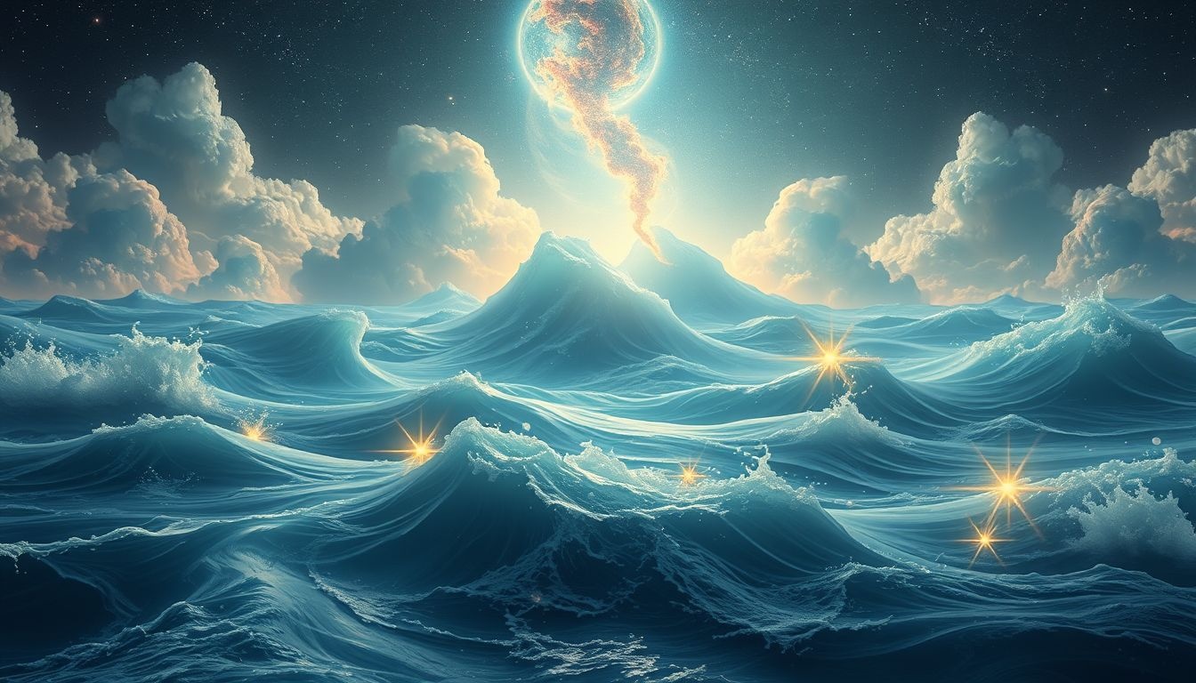 Dromen over zee-overstromingen symboliseren overweldigende emoties en verandering.