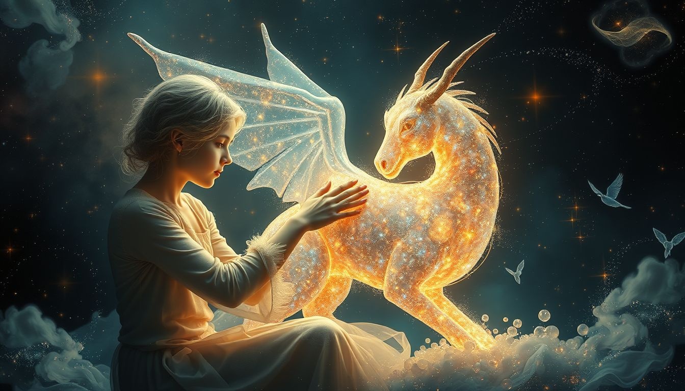 Dromen van wondsteen op dier symboliseert genezing en bescherming.