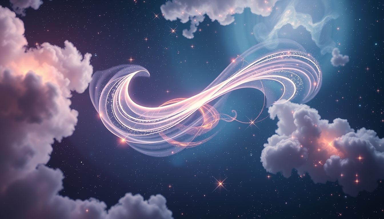 Een geluidmakende swoosh symboliseert onverwachte inzichten in dromen.