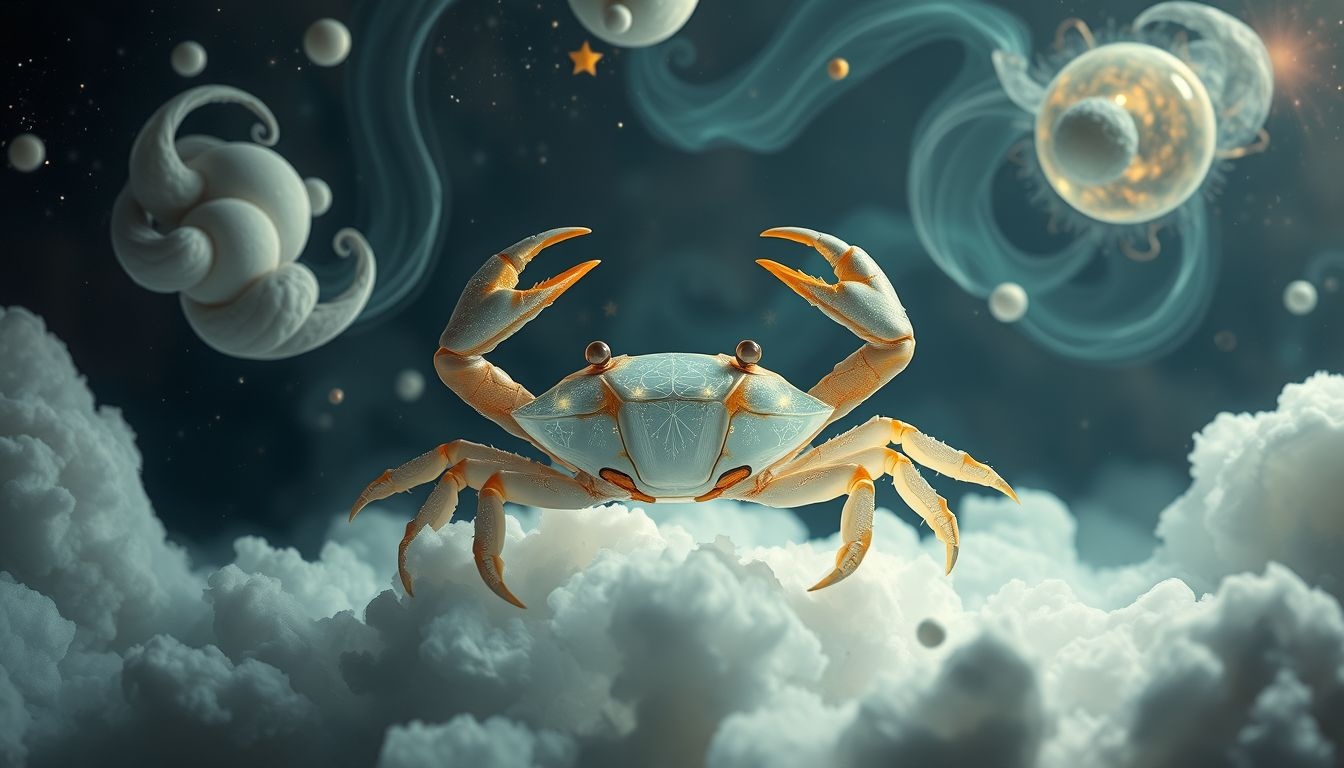Een pratende krab symboliseert verborgen communicatie en emotionele conflicten.
