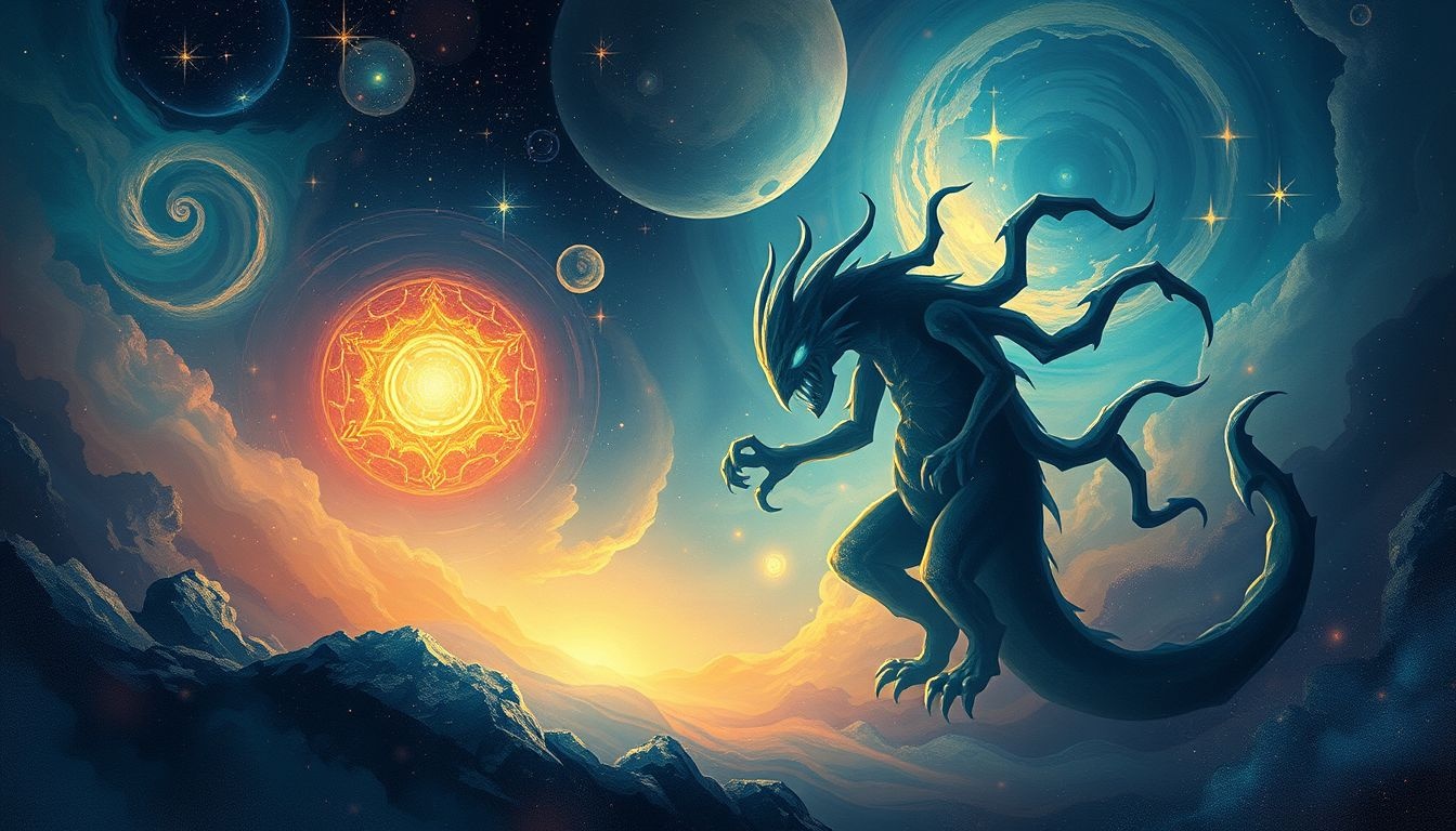 Dromen over een schat bewaakt door een monster symboliseert innerlijke angsten.