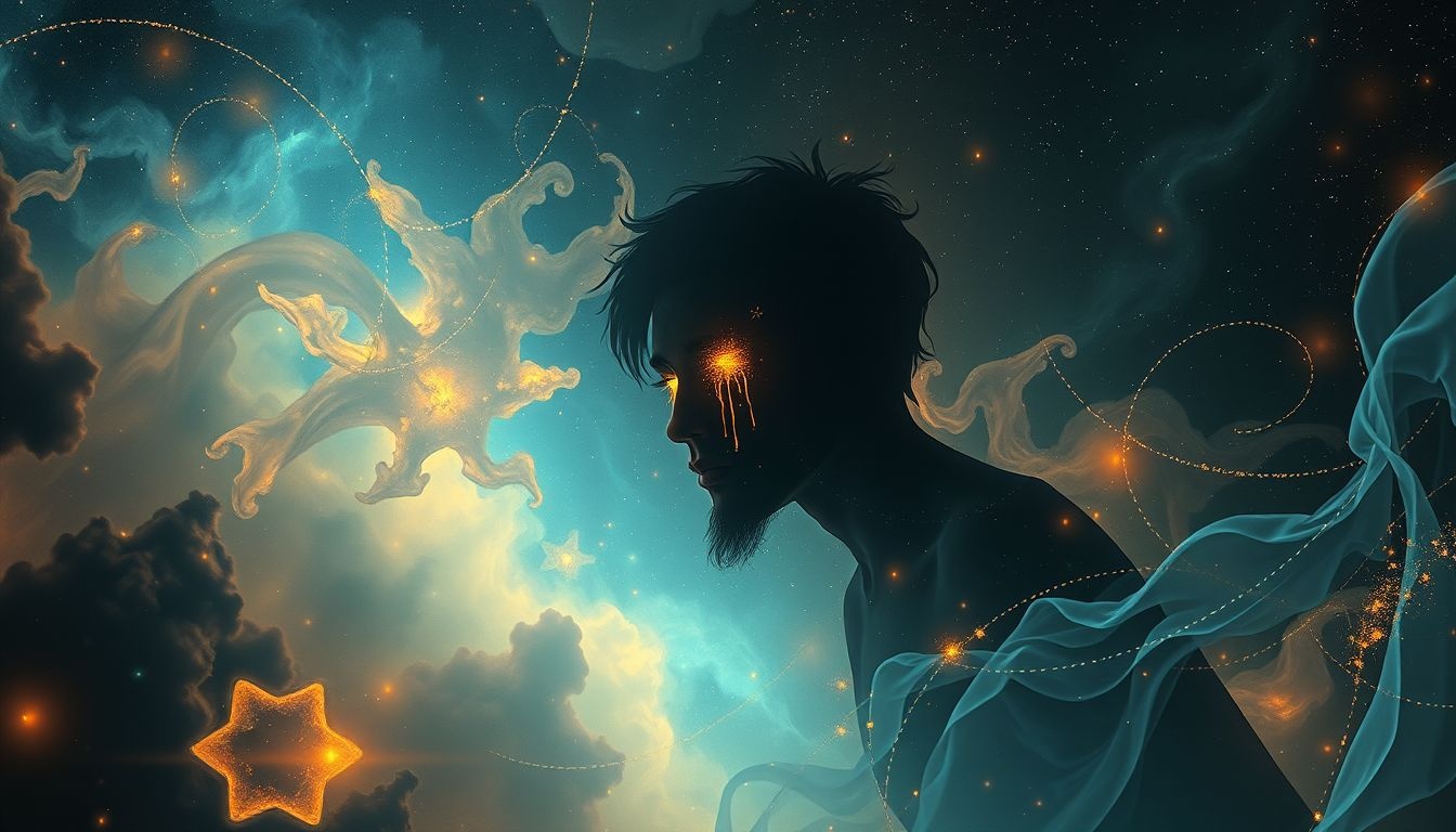 Een huilende hobo symboliseert verloren emoties en verlangen naar troost.