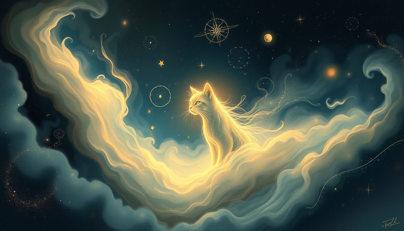 Een kat vinden symboliseert onverwachte geluk en nieuwe kansen.