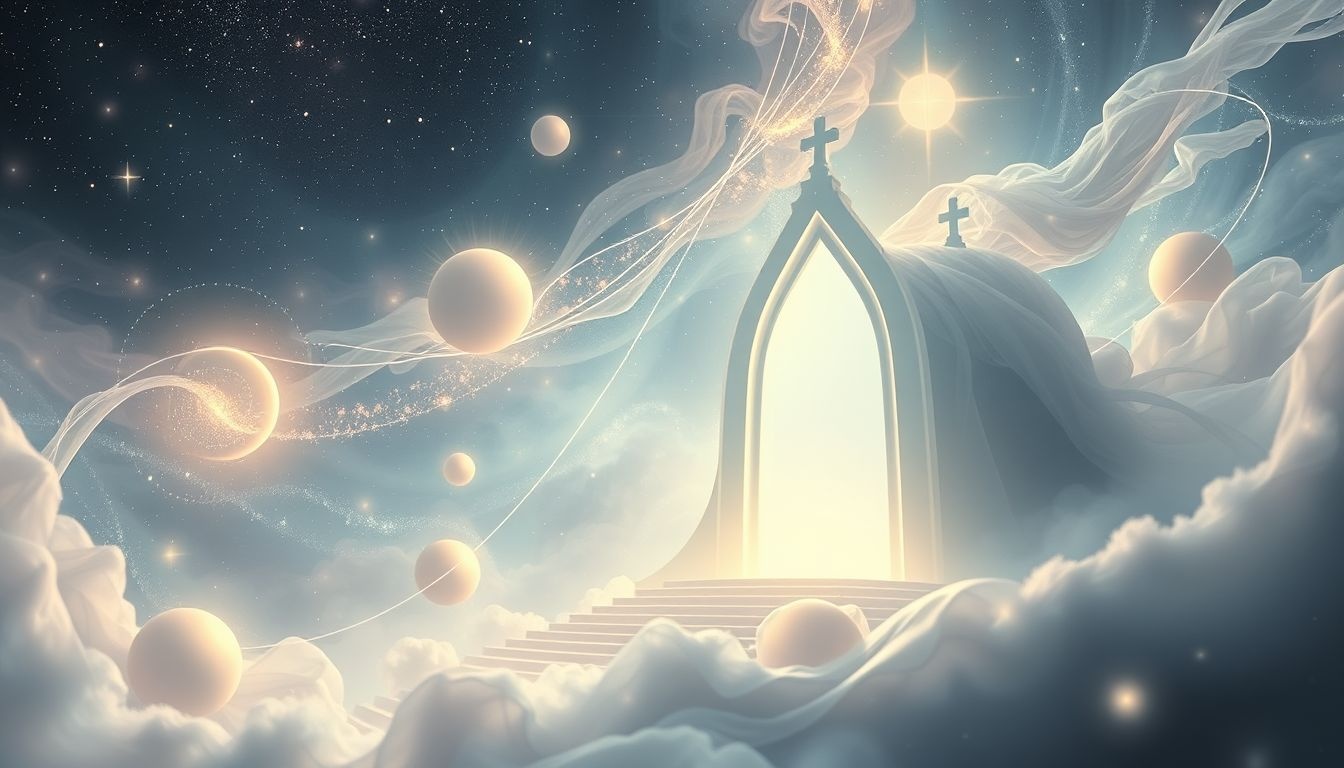 Een lichte sacristie symboliseert innerlijke rust en spirituele helderheid.