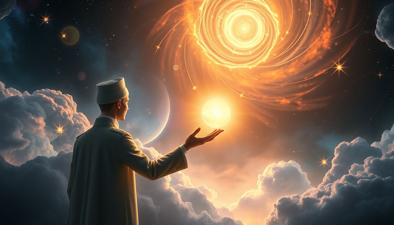 Een steward die een geheime boodschap geeft onthult verborgen inzichten.