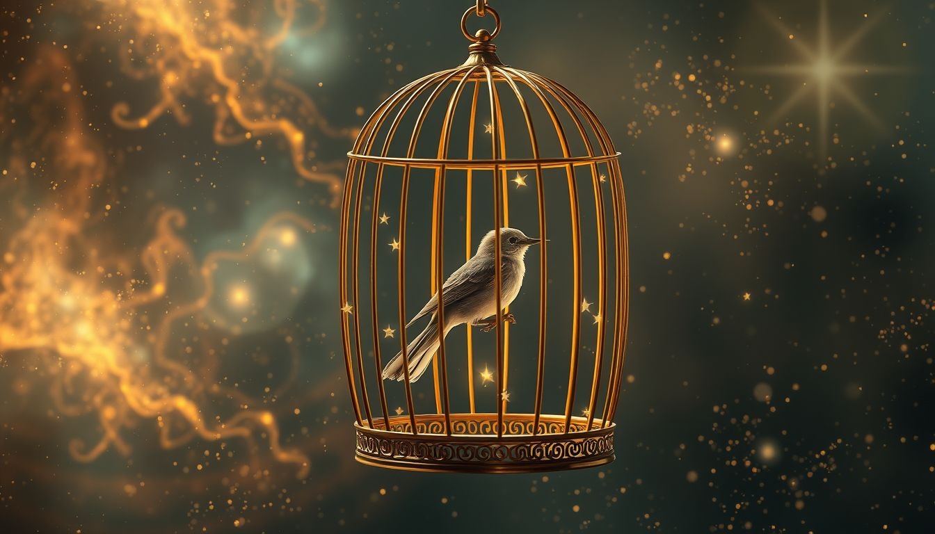 Droom 14 symboliseert verlangens gevangen in luxueuze beperkingen.
