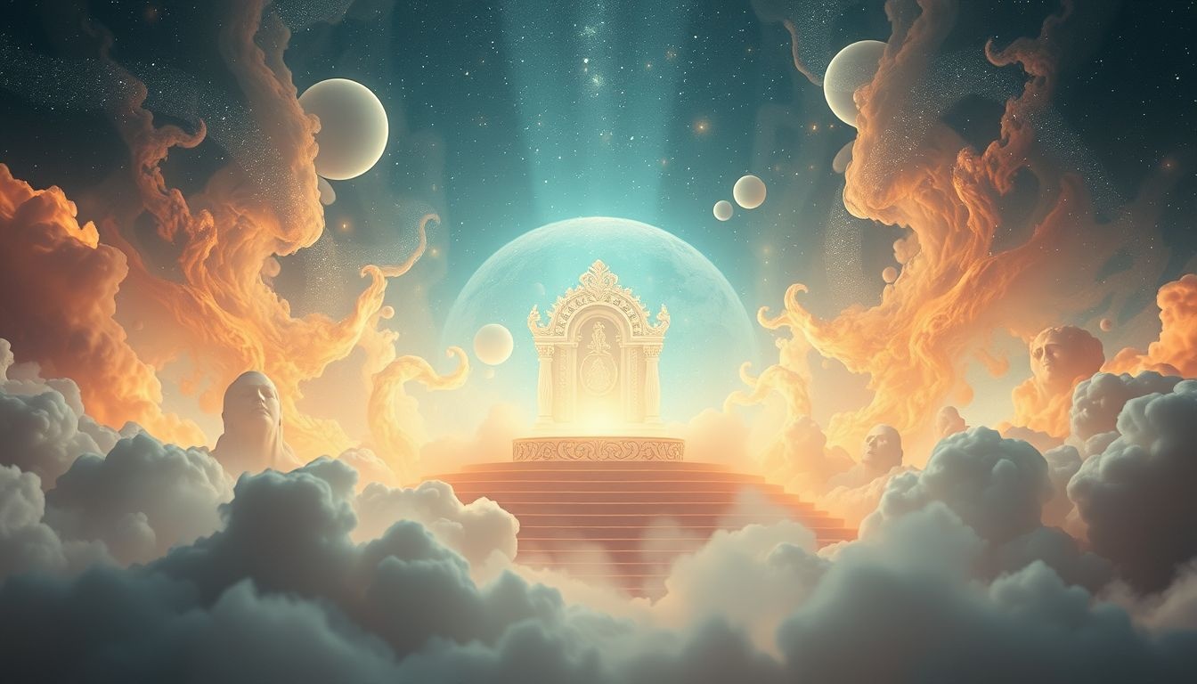 Het catafalque symboliseert transformatie en spirituele overgang in dromen.