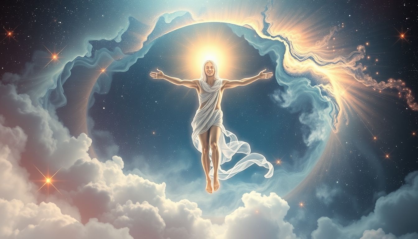 Droom 14 symboliseert spirituele verlossing door het lichaam van Christus.