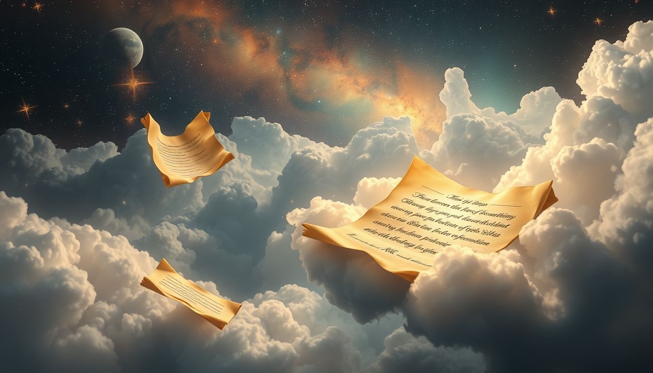 Een verloren testament ontdekken symboliseert onverwachte macht en erkenning.