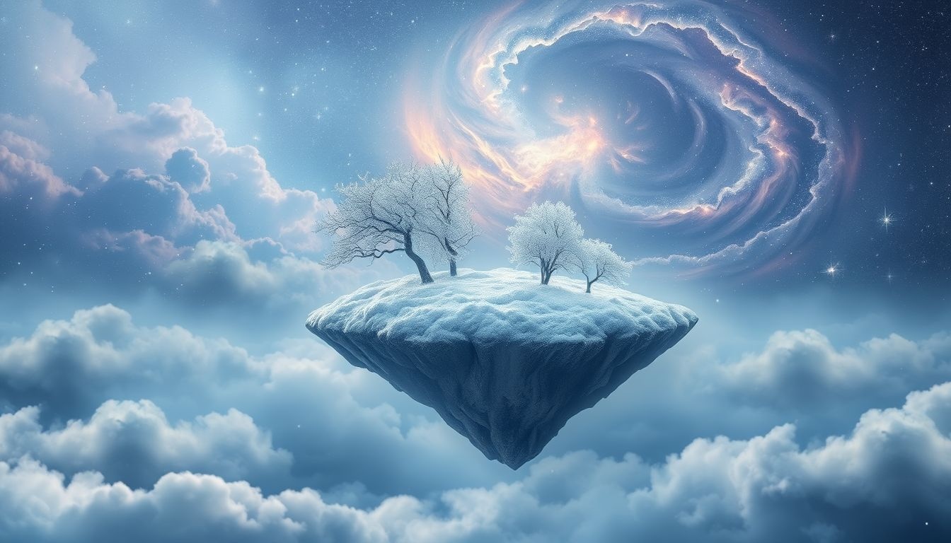 Dromen over een wintereiland symboliseren vaak emotionele isolatie en rust.