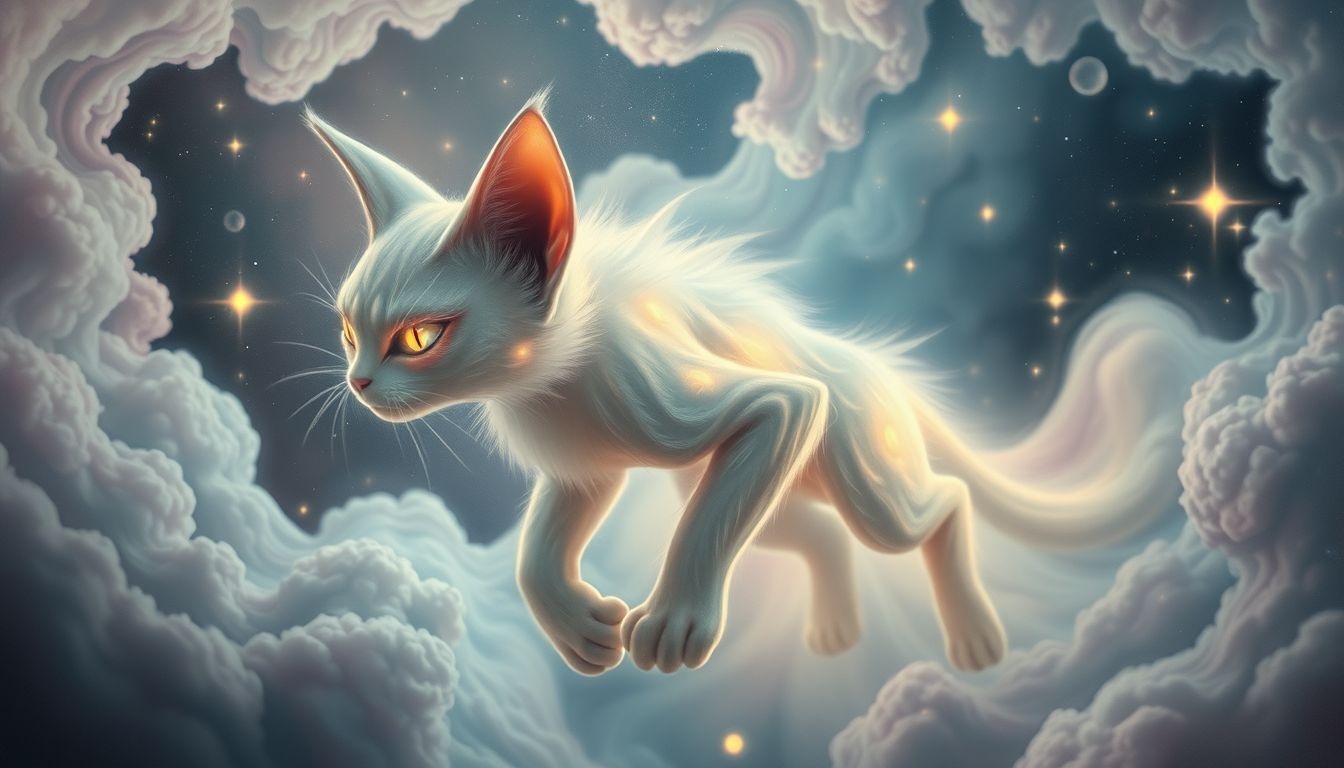 Een agressieve kat in dromen symboliseert innerlijke conflicten en frustraties.