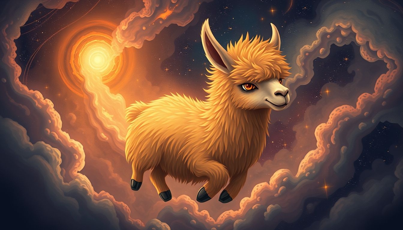 Een boze alpaca in dromen symboliseert onderdrukte frustraties.