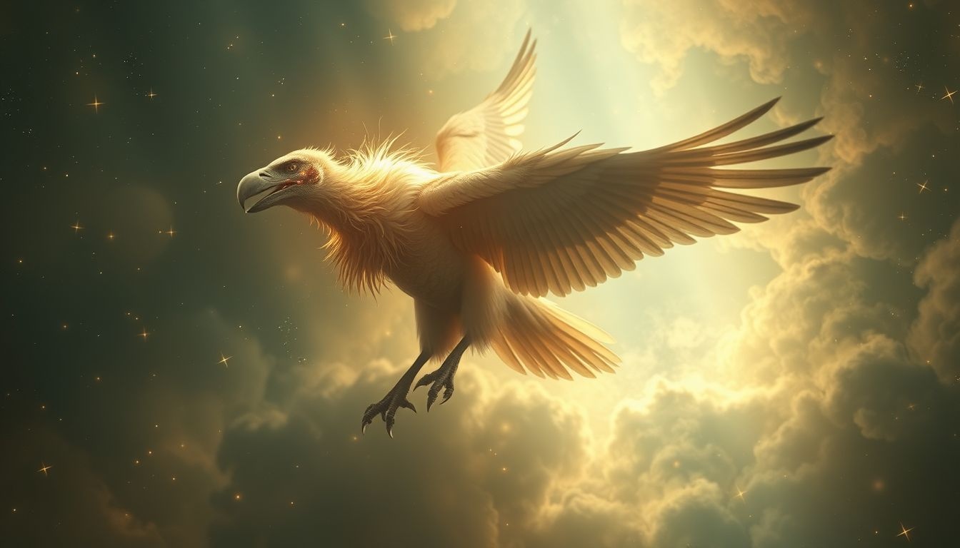 Een gewonde gier symboliseert kwetsbaarheid na een onverwachte tegenslag.