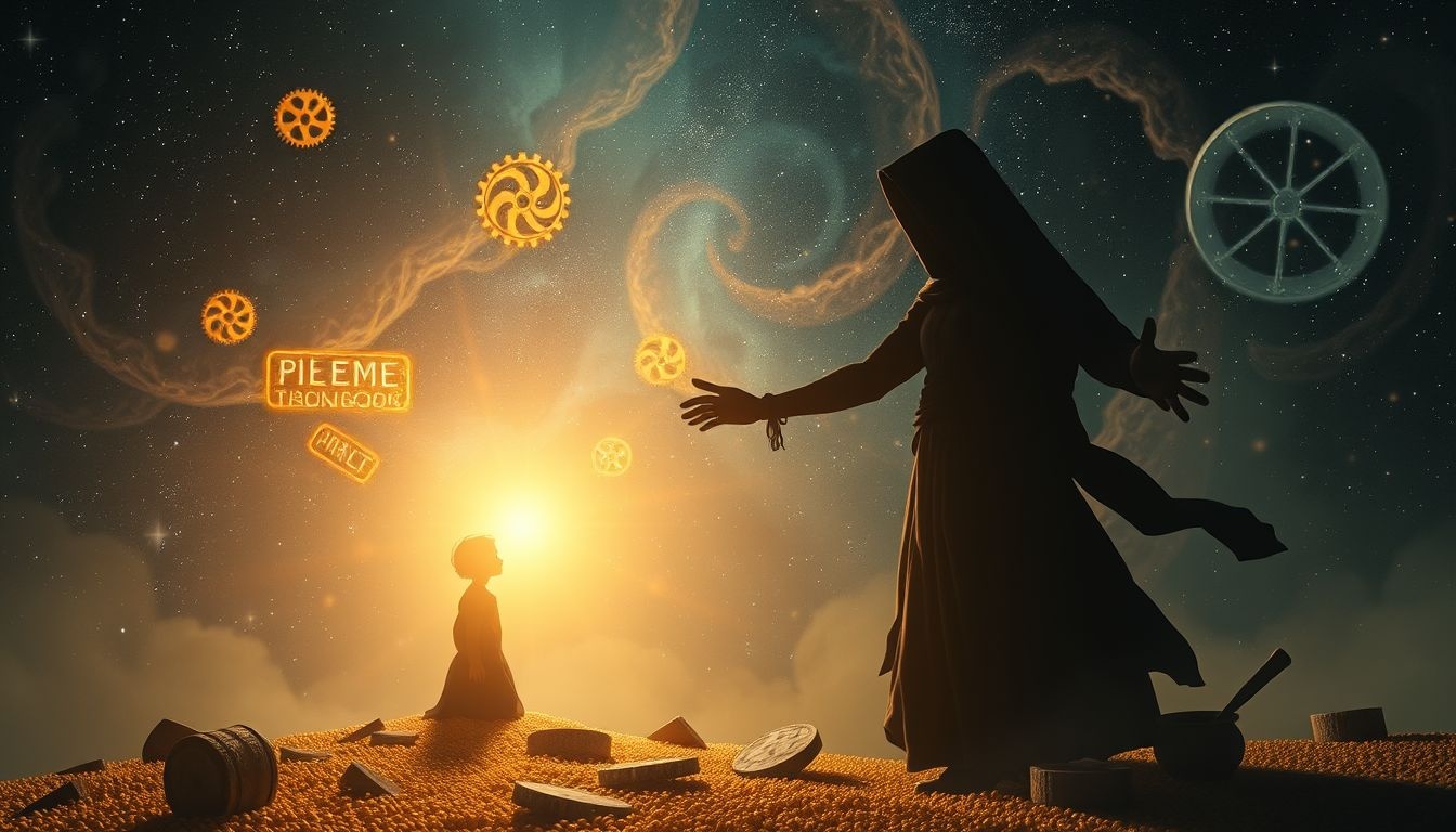 Een molenaarsgezel in je droom waarschuwt voor naderend gevaar.